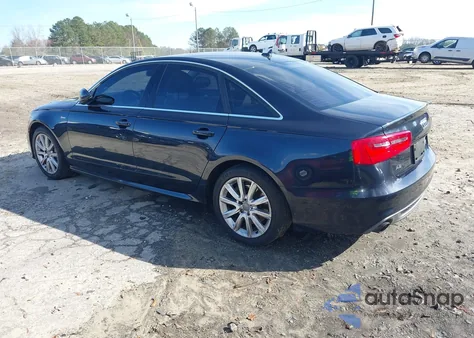 2014 Audi A6 3.0T Premium Plus из США, поврежденный, VIN WAUHGAFC9EN094523
